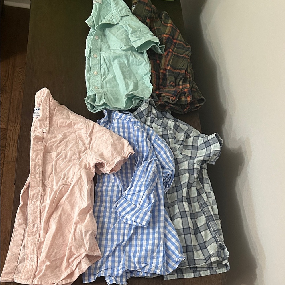 Assorted Boys Button-Up Shirts